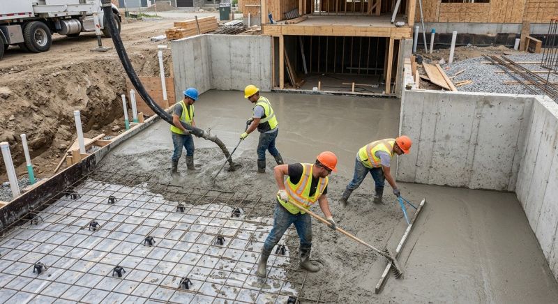 Basement Concrete Pouring in Fort Wayne, IN