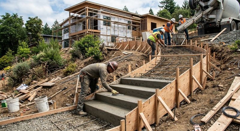 Concrete Stairs Construction in Salt Lake City, UT