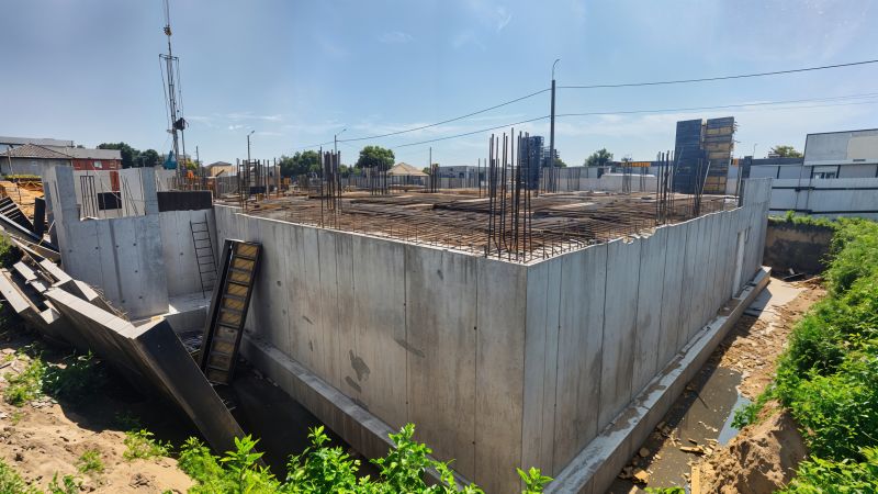 Commercial Slab Construction in Davis County, UT