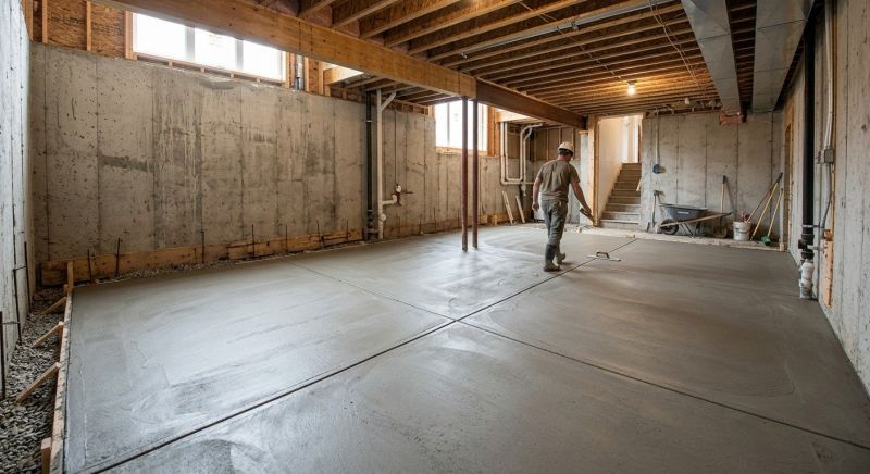 Concrete Basement Pouring in Fort Worth, TX