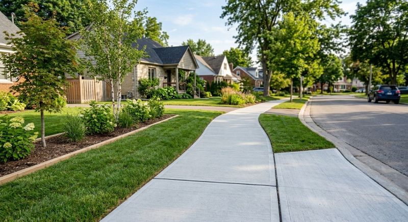 Concrete Sidewalk Construction in Denver, CO