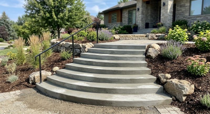 Concrete Steps Pouring in Salt Lake City, UT