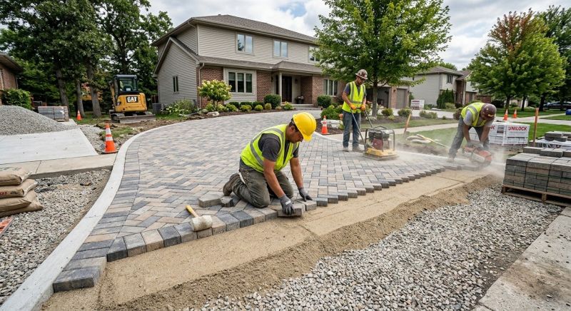 Driveway Pavers Replacement in Ogden, UT