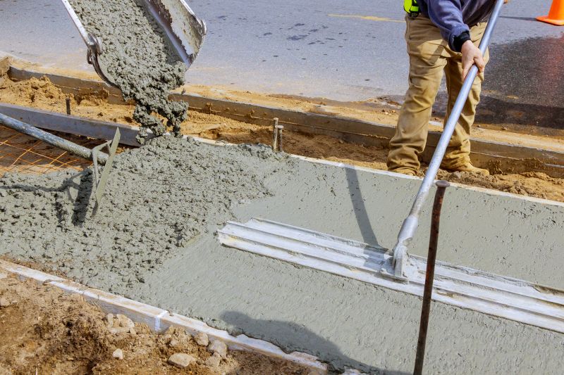 Commercial Concrete Pouring detail