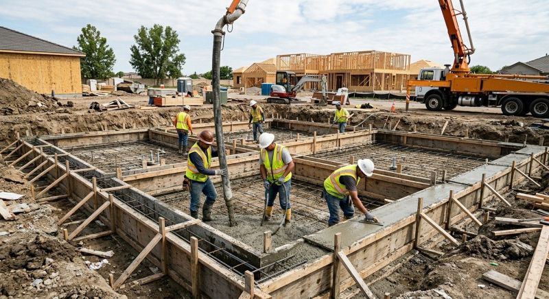 House Foundation Installation in Fredericksburg, VA