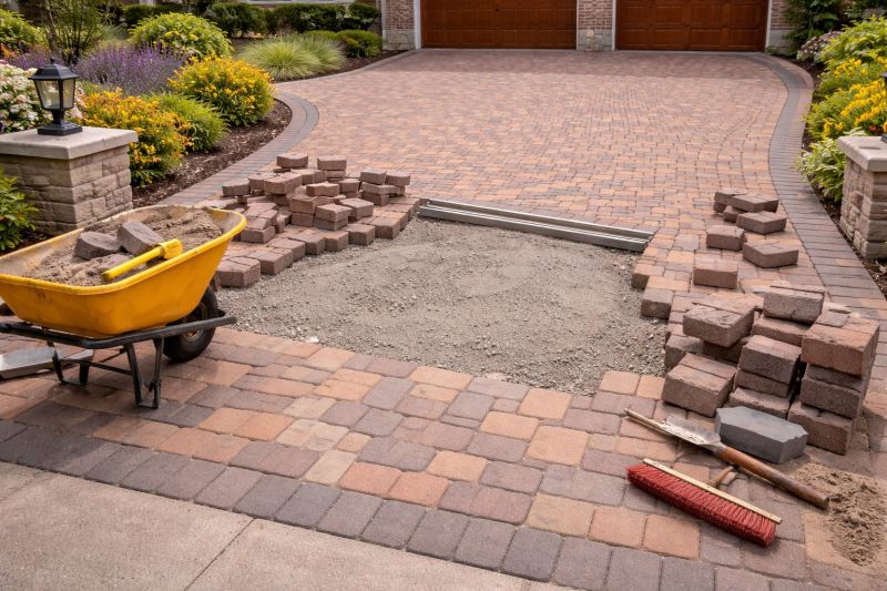 Paver Driveway Construction in Davis County, UT